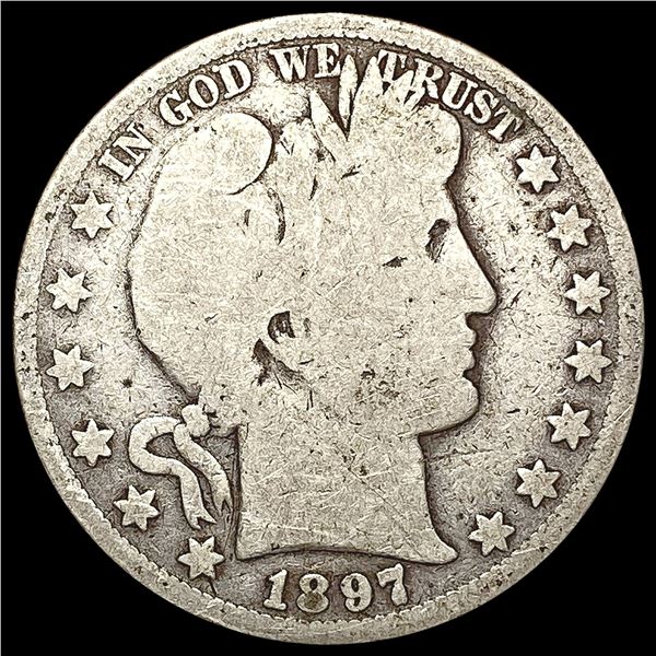 1897-O Barber Half Dollar NICELY CIRCULATED