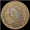 Image 1 : 1809 Classic Head Half Cent LIGHTLY CIRCULATED