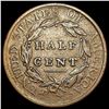 Image 2 : 1809 Classic Head Half Cent LIGHTLY CIRCULATED