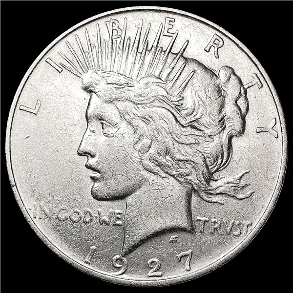 1927-D Silver Peace Dollar CLOSELY UNCIRCULATED