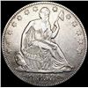1853 Arws & Rays Seated Liberty Half Dollar CLOSELY UNCIRCULATED