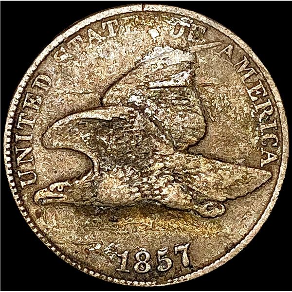 1857 Flying Eagle Cent LIGHTLY CIRCULATED
