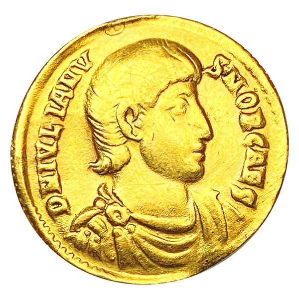 355-360 AD Roman Caesar .1502oz Gold AV Solidus LIGHTLY CIRCULATED
