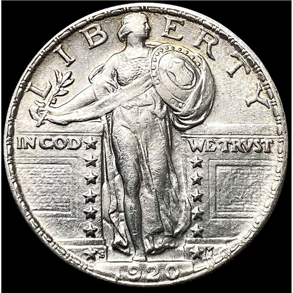 1920-S Standing Liberty Quarter CLOSELY UNCIRCULATED