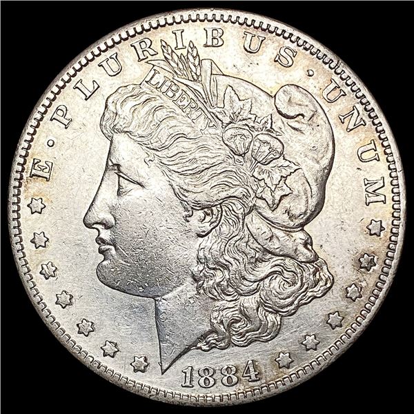 1884-S Morgan Silver Dollar CLOSELY UNCIRCULATED