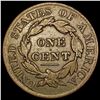 Image 2 : 1827 Coronet Head Large Cent NICELY CIRCULATED
