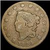 Image 1 : 1824 Coronet Head Large Cent NICELY CIRCULATED