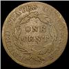 Image 2 : 1824 Coronet Head Large Cent NICELY CIRCULATED
