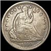 1840-O No Drapery Large O Seated Liberty Dime NEARLY UNCIRCULATED