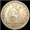 1843-O Seated Liberty Quarter NEARLY UNCIRCULATED