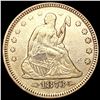 Image 1 : 1873 Arws Seated Liberty Quarter CLOSELY UNCIRCULATED