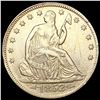 Image 1 : 1853 A+R Seated Liberty Half Dollar CLOSELY UNCIRCULATED