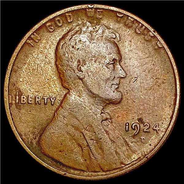 1924-D Wheat Cent LIGHTLY CIRCULATED
