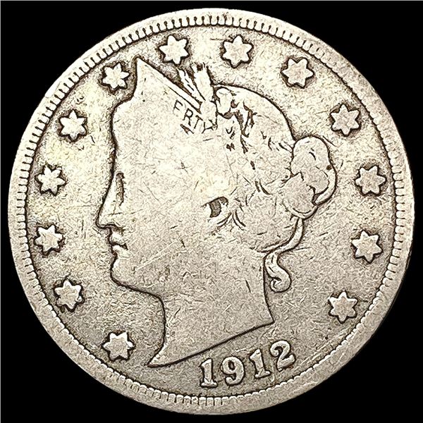 1912-S Liberty Victory Nickel NICELY CIRCULATED