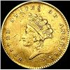 1854 Rare Gold Dollar LIGHTLY CIRCULATED