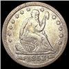 1853 Arws & Rays Seated Liberty Quarter NEARLY UNCIRCULATED