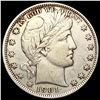 1901 Barber Half Dollar NEARLY UNCIRCULATED