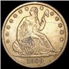 1869-S Seated Liberty Half Dollar CHOICE AU