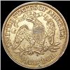 Image 2 : 1869-S Seated Liberty Half Dollar CHOICE AU
