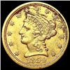 Image 1 : 1854 $2.50 Gold Quarter Eagle CLOSELY UNCIRCULATED