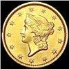 Image 1 : 1852 Rare Gold Dollar CHOICE BU