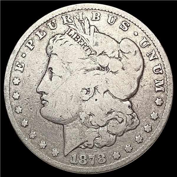 1878-CC Morgan Silver Dollar NICELY CIRCULATED