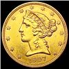 Image 1 : 1907-D $5 Gold Half Eagle UNCIRCULATED