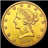 1901 $10 Gold Eagle CLOSELY UNCIRCULATED