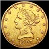 1907-S $10 Gold Eagle CLOSELY UNCIRCULATED