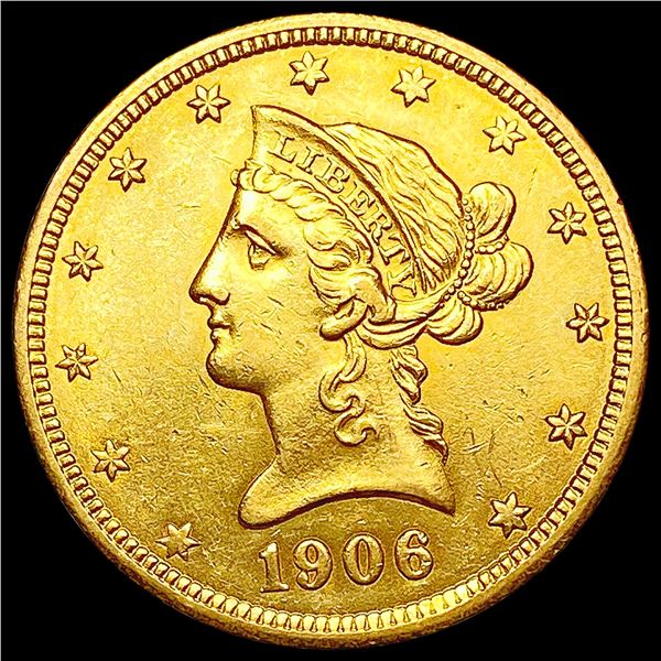 1906-D $10 Gold Eagle UNCIRCULATED