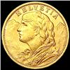 1927-B Switzerland 20 Franc Gold .1867AGW GEM BU