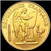 1893-A France 20 Franc Gold .1867AGW GEM BU