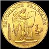 1895-A France 20 Franc Gold .1867AGW GEM BU