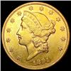 1891-S $20 Gold Double Eagle CLOSELY UNCIRCULATED