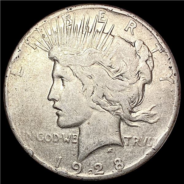 1928 Silver Peace Dollar NICELY CIRCULATED