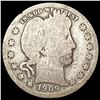 1909-O Barber Quarter NICELY CIRCULATED