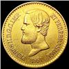 1851 Brazil 20000 Reis Gold .5286AGW CHOICE AU