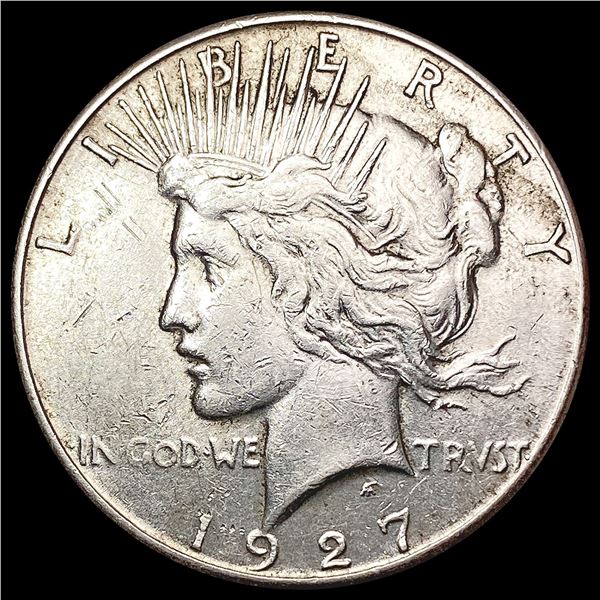 1927-S Silver Peace Dollar CLOSELY UNCIRCULATED