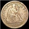 Image 1 : 1858-O Seated Liberty Quarter NICELY CIRCULATED