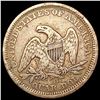 Image 2 : 1858-O Seated Liberty Quarter NICELY CIRCULATED