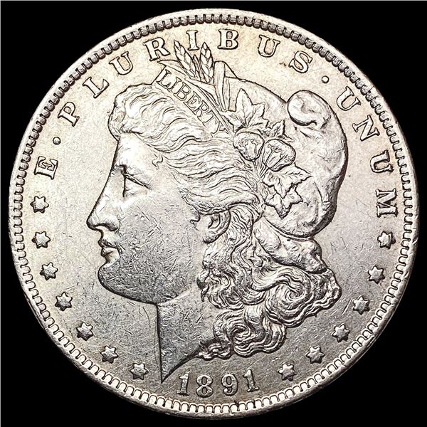 1891-CC Morgan Silver Dollar UNCIRCULATED