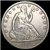 1862 Seated Liberty Half Dollar CLOSELY UNCIRCULATED