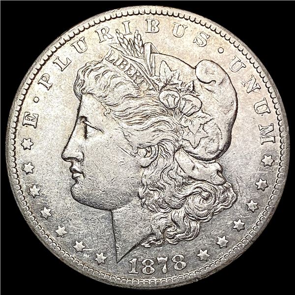 1878-CC Morgan Silver Dollar NEARLY UNCIRCULATED
