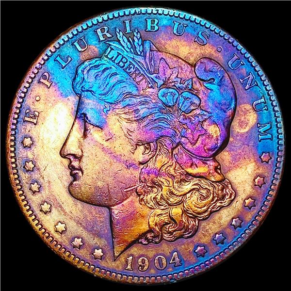 1904-S Morgan Silver Dollar CLOSELY UNCIRCULATED