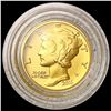 Image 1 : 2016-W Mercury Dime 1/10th oz Gold SUPERB GEM BU