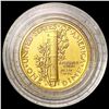 Image 2 : 2016-W Mercury Dime 1/10th oz Gold SUPERB GEM BU