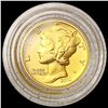 Image 1 : 2016-W Mercury Dime 1/10th oz Gold SUPERB GEM BU