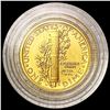 Image 2 : 2016-W Mercury Dime 1/10th oz Gold SUPERB GEM BU