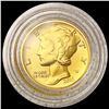 Image 1 : 2016-W Mercury Dime 1/10th oz Gold SUPERB GEM BU
