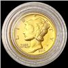 Image 1 : 2016-W Mercury Dime 1/10th oz Gold SUPERB GEM BU